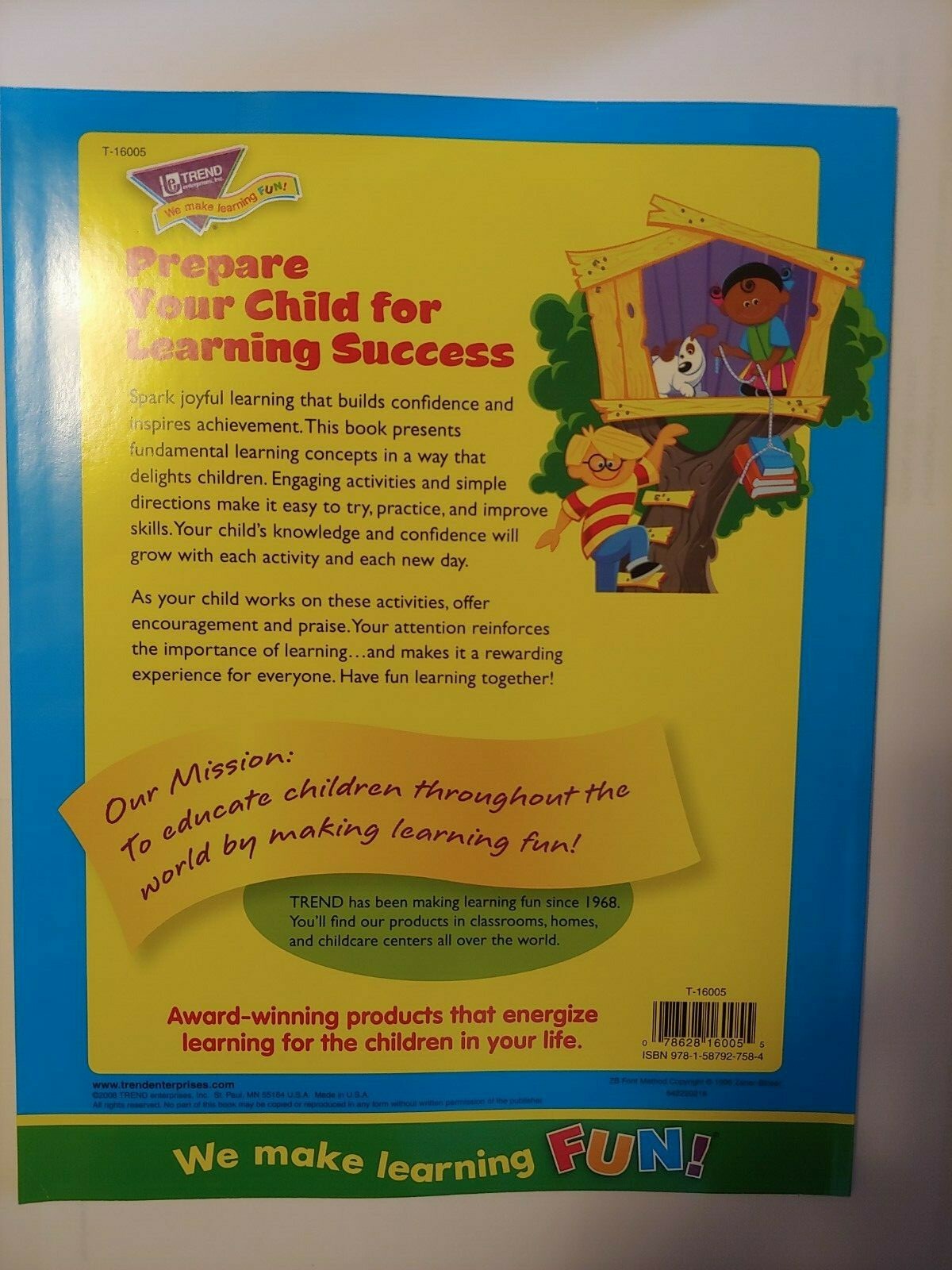 School Supplies: Learn to Read & Write Workbook – Grade 1 ~ 61 Pages ~ NEW