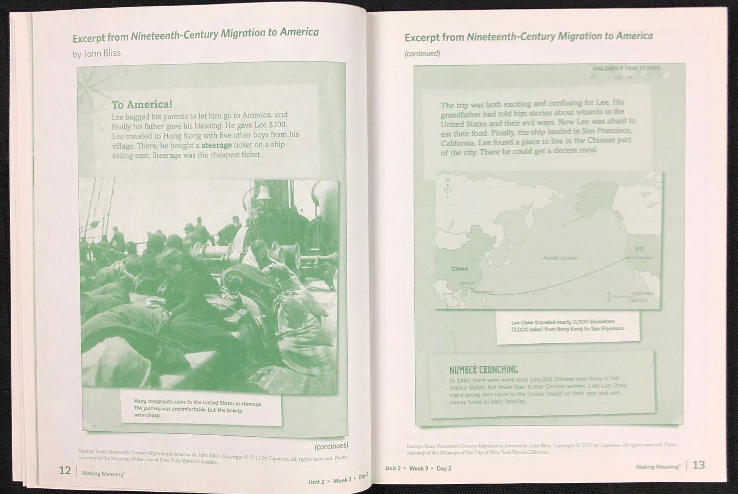 4th – Making Meaning STUDENT RESPONSE BOOK (2015, 3rd Edition)