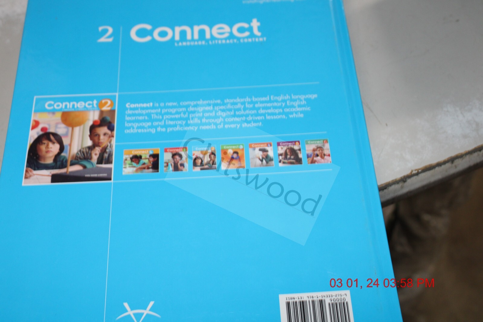 Connect 2 – Language, Literacy, Content + Free Shipping!