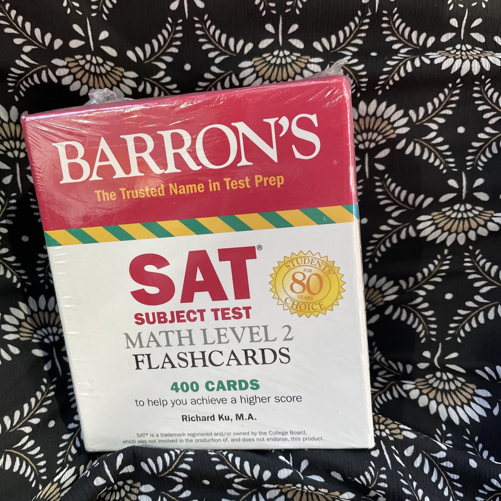 Barron’s SAT Flashcards 400 Math Level 2 SEALED