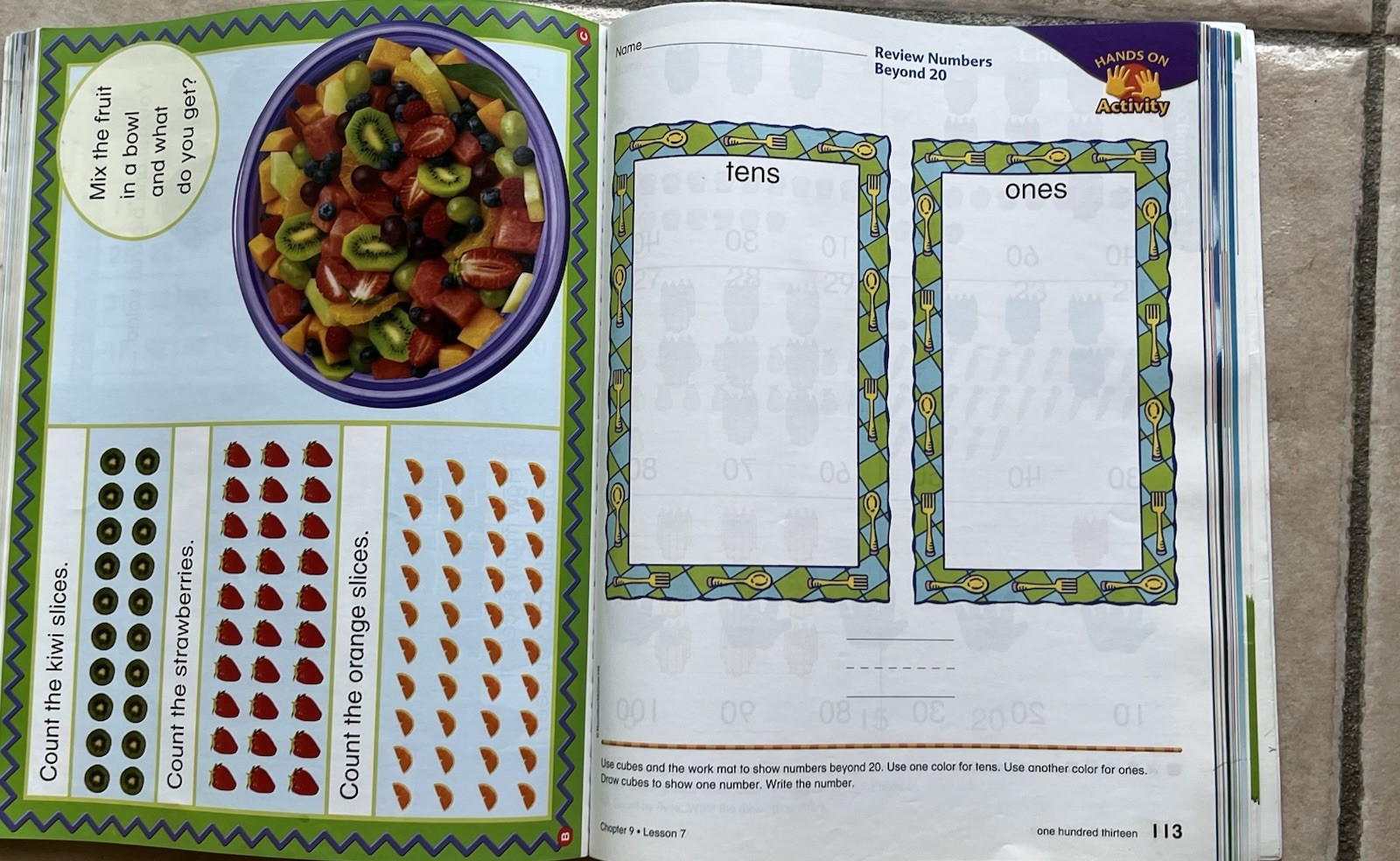 Macmillan/McGraw-Hill Math Kindergarten Student Consumable Workbook