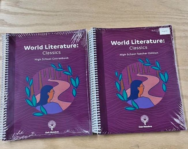 Oak meadow World Literature Classics Coursebook and Teacher Manual 2024 Versions