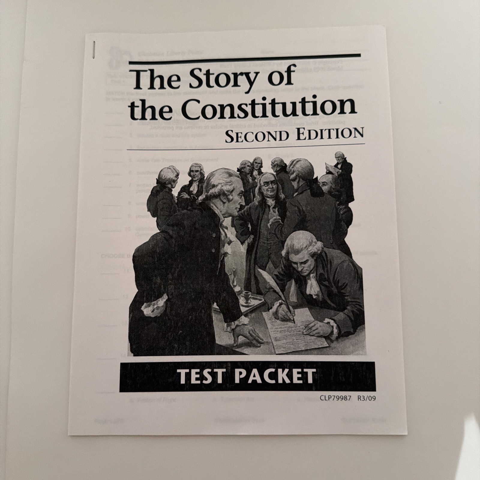 Christian Liberty Press: The Story of the Constitution (2nd Ed.) Tests & Keys