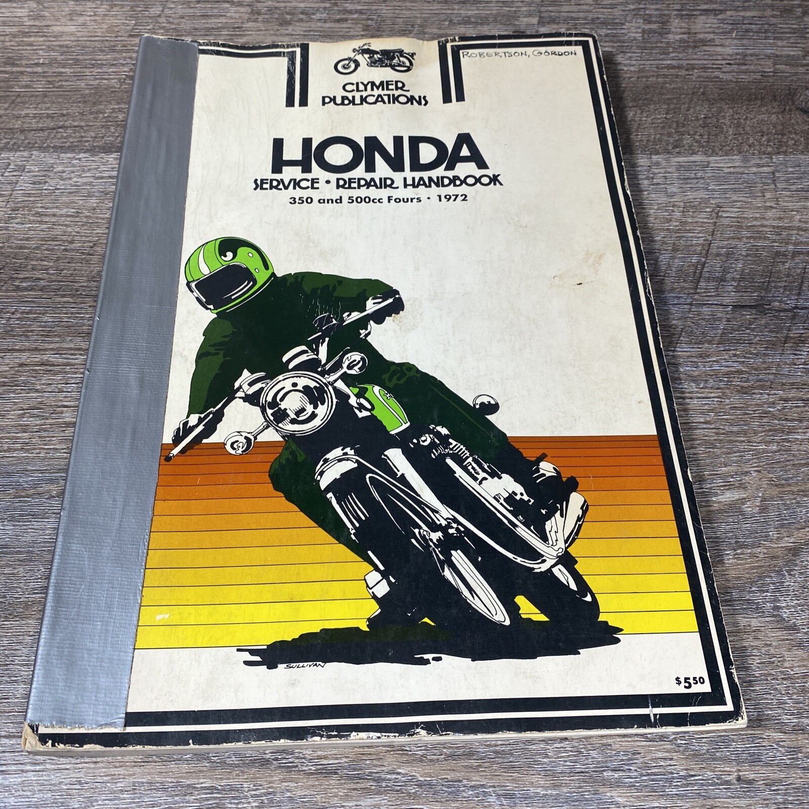 Clymer Service & Repair Handbook For 1972 Honda 350 And 500 Fours PL114 +