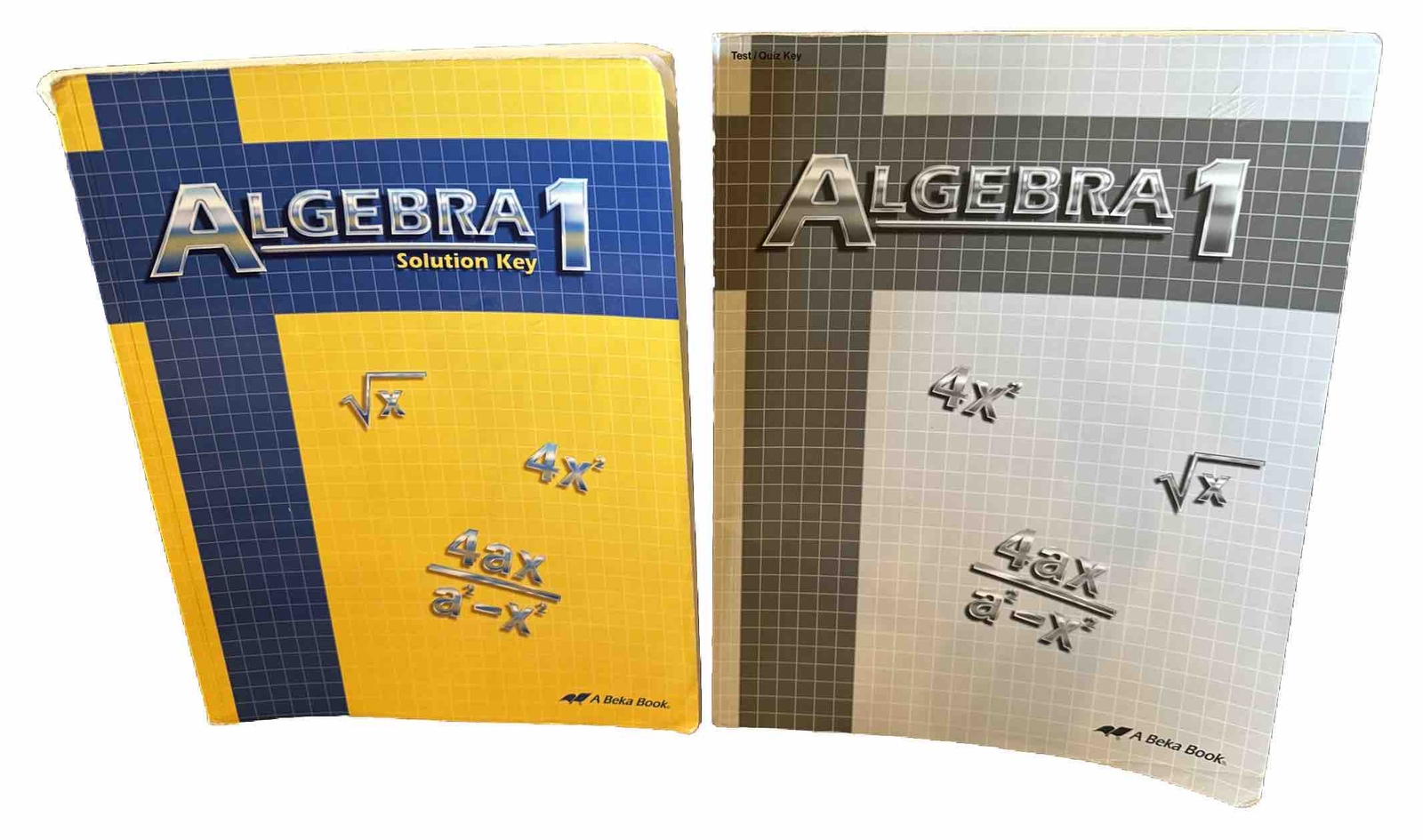 A Beka Algebra 1 Solution Key and Test Quiz Key