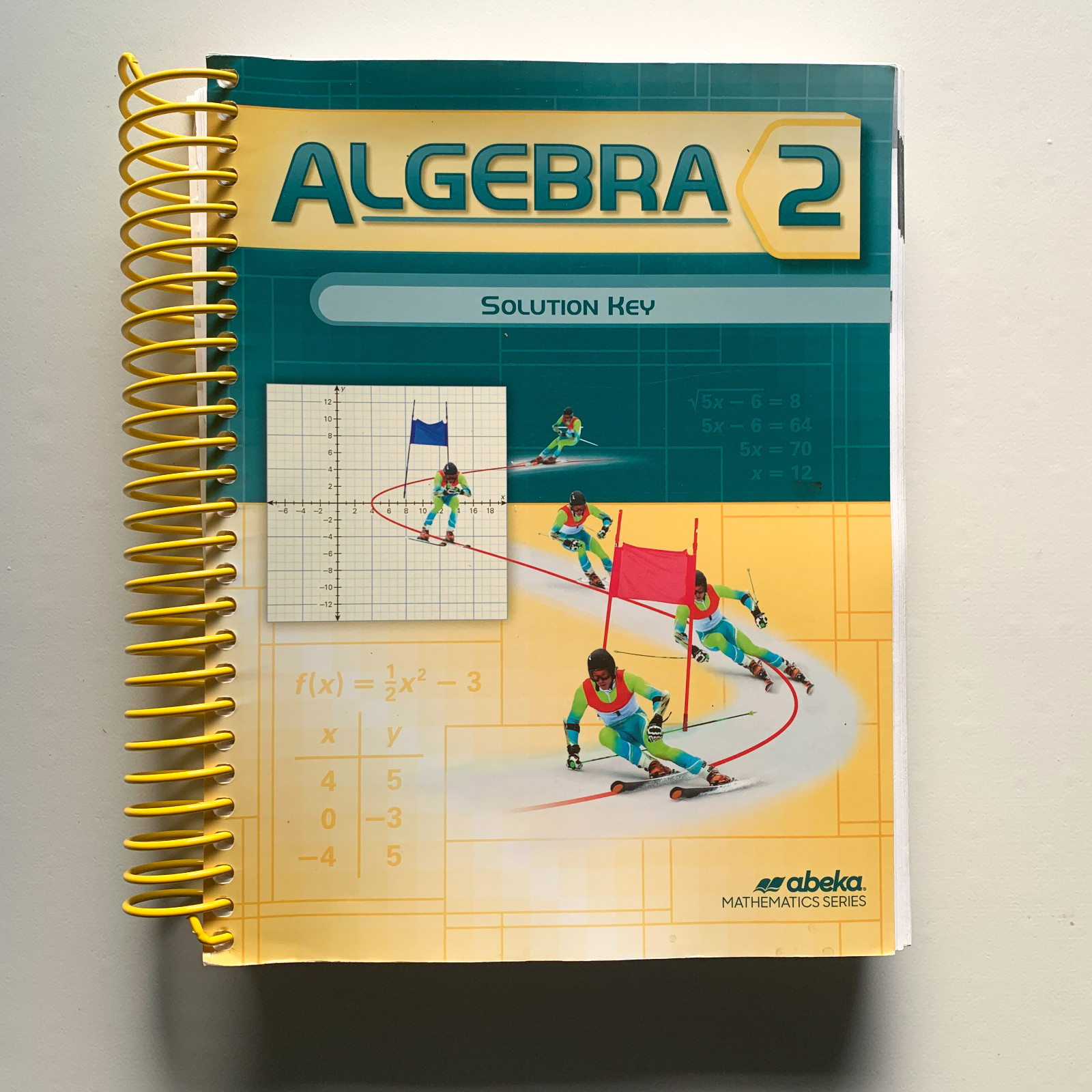 A Beka Algebra 2 (2016) 10th Grade Text / Test Key / Teacher Bundle (Free Ship)