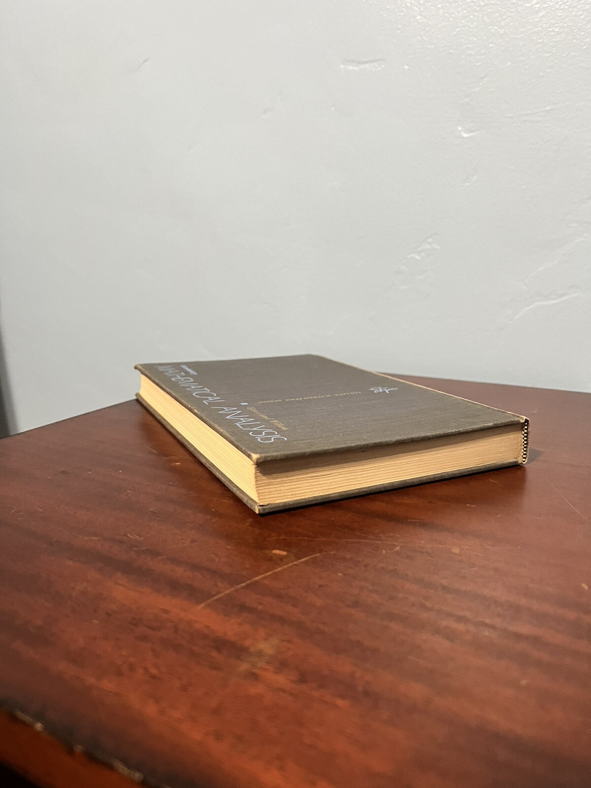Introductory Mathematical Analysis Hardcover 1958 Edgar Eaves Robert Wilson Book