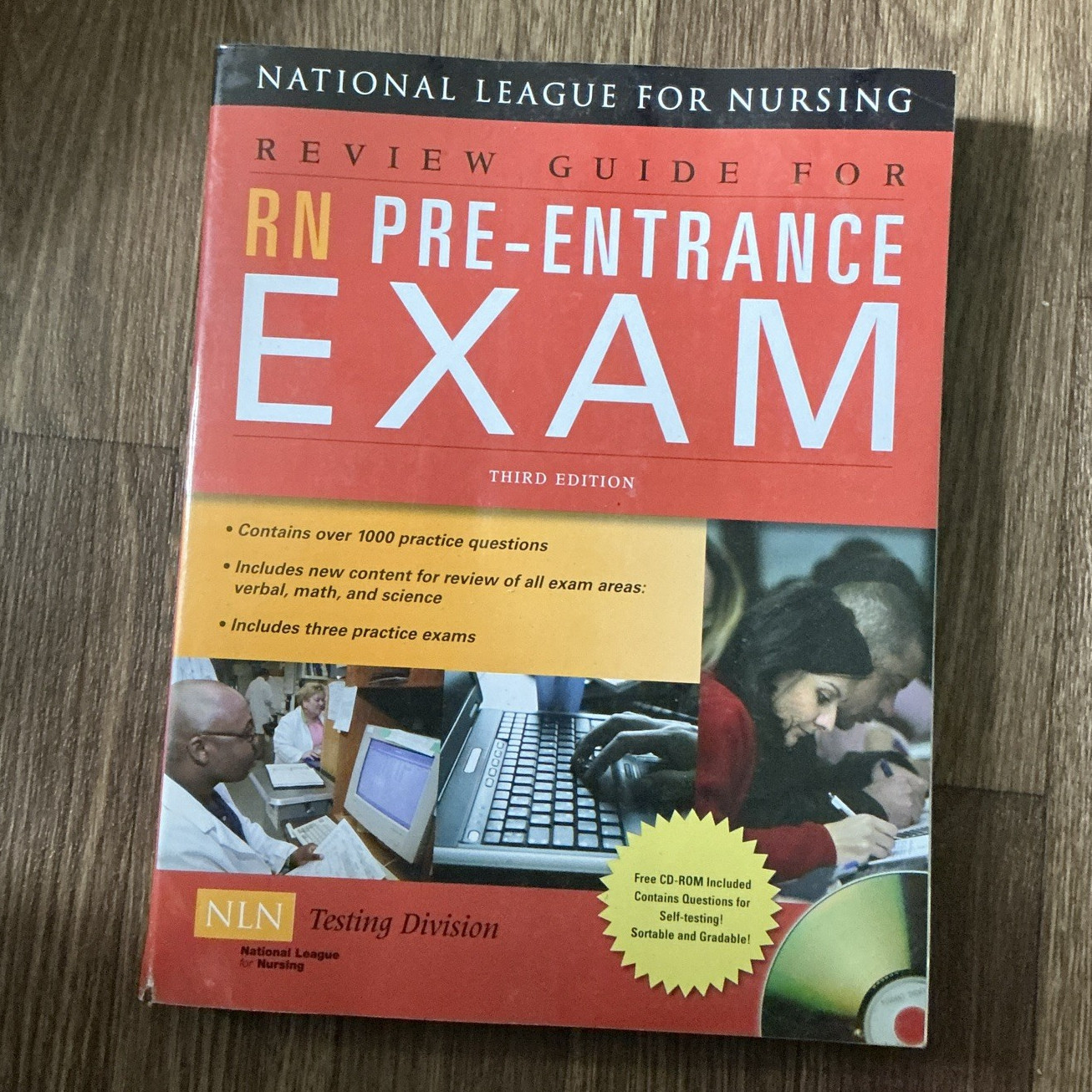 National League for Nursing RN Pre-Entrance Exam Review Guide 3rd Ed PB+CD 2009
