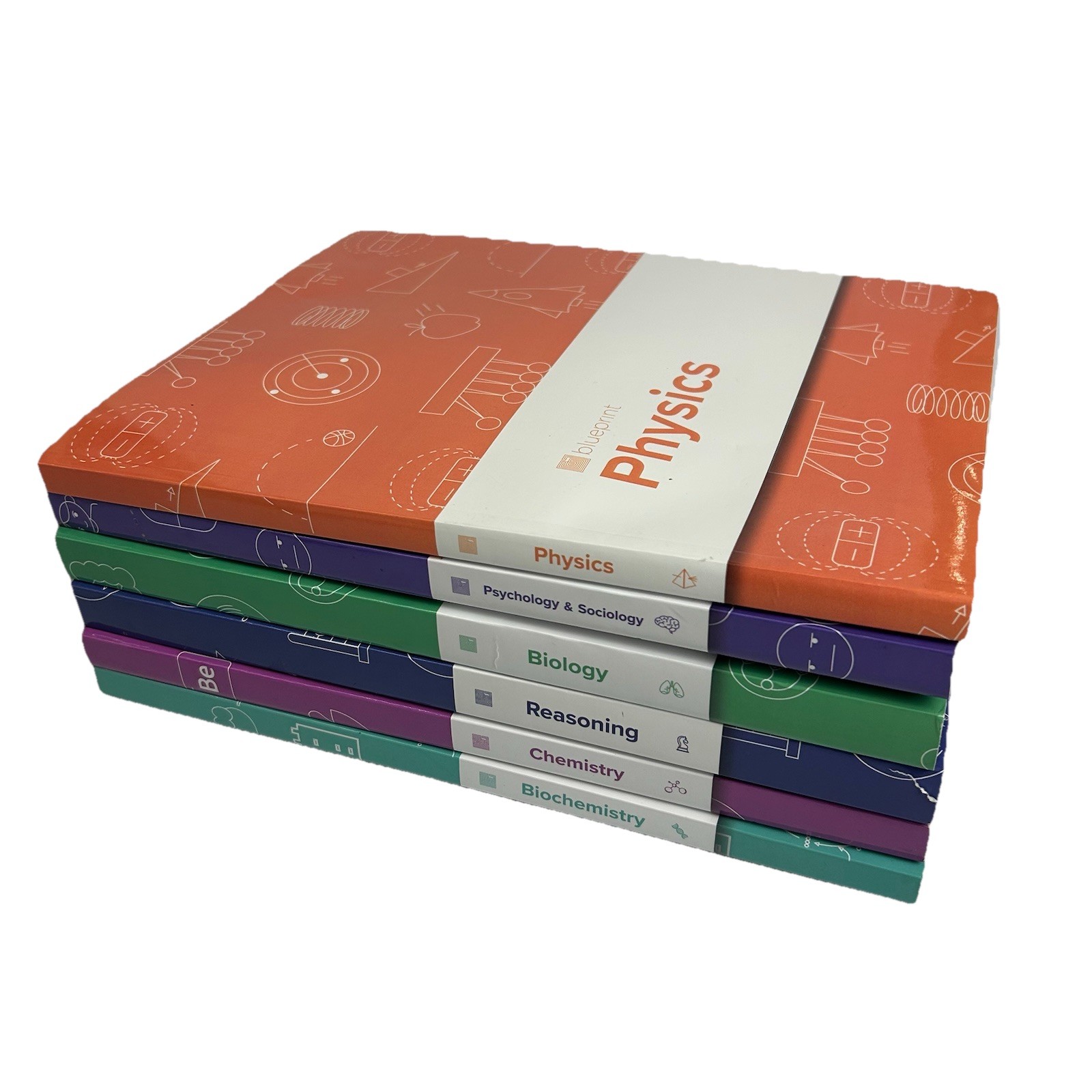 Blueprint MCAT Content Review Book Set Complete 6 Books Total 2022 Study Guide