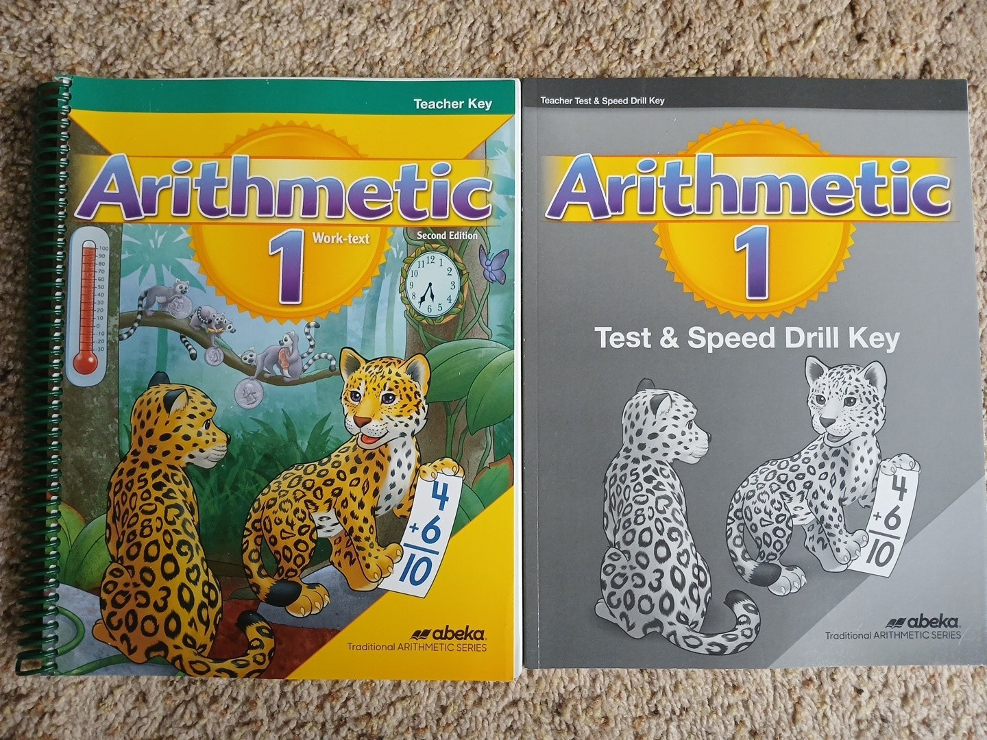 Abeka 1st Grade Curriculum Includes Textbooks, Teacher & Answer Keys, & Readers