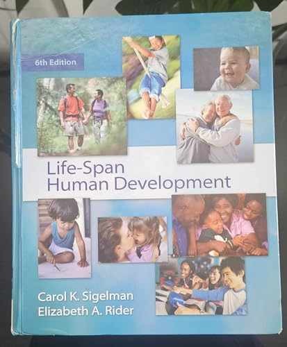 Life-Span Human Development – Hardcover, by Sigelman Carol K.; – Very Good j