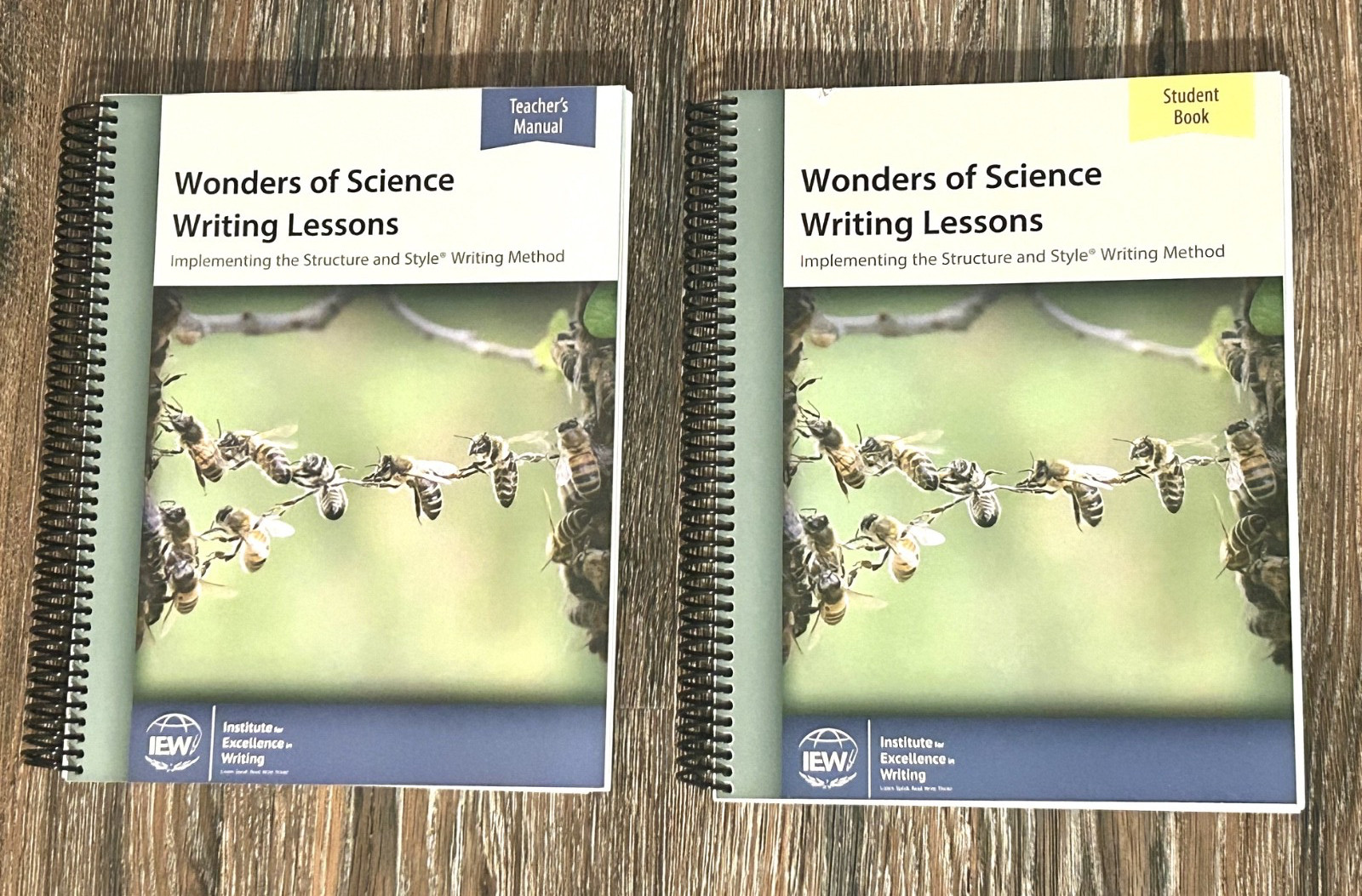 IEW Wonders of Science Writing Lessons Teacher/Student Combo 1st Edition BN