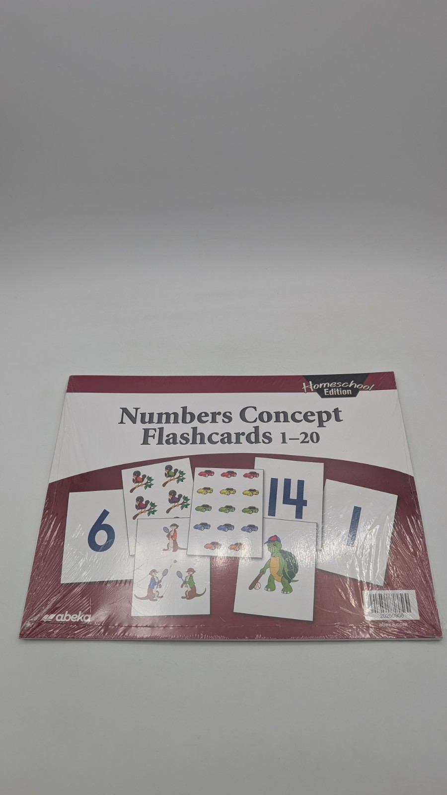 Numbers Concept Flashcards Unbound Abeka Homeschool Math SEALED
