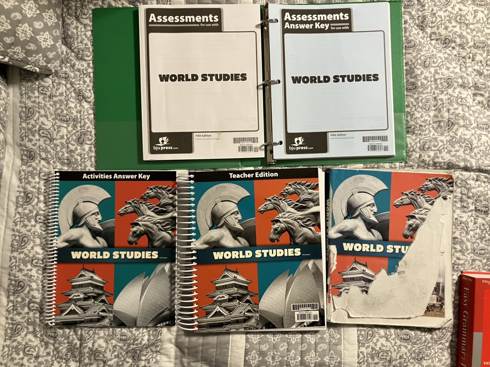 BJU World Studies, Grade 7, (5th Ed), Teacher & Student Set