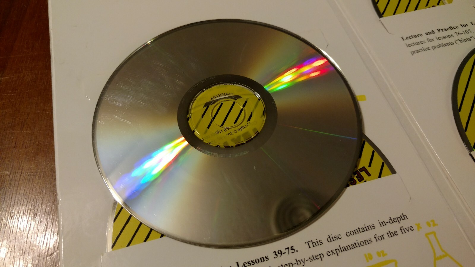 Algebra 2 – Lecture & Practice CD’s (4 CD’s) USED (Teachingtextbooks)