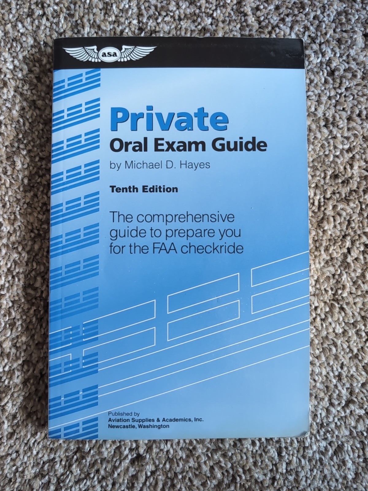 Private Pilot FAA Oral Exam Guide Tenth Edition, Like New Condition