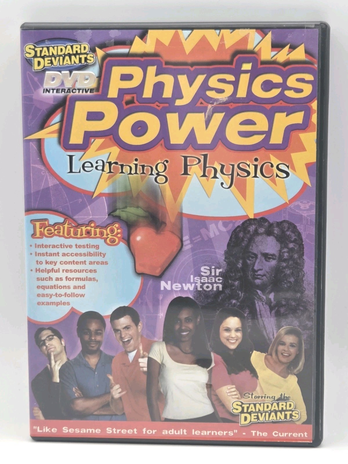 Physics Power Program 1 by Cerebellum Corporation (2001, DVD-ROM)