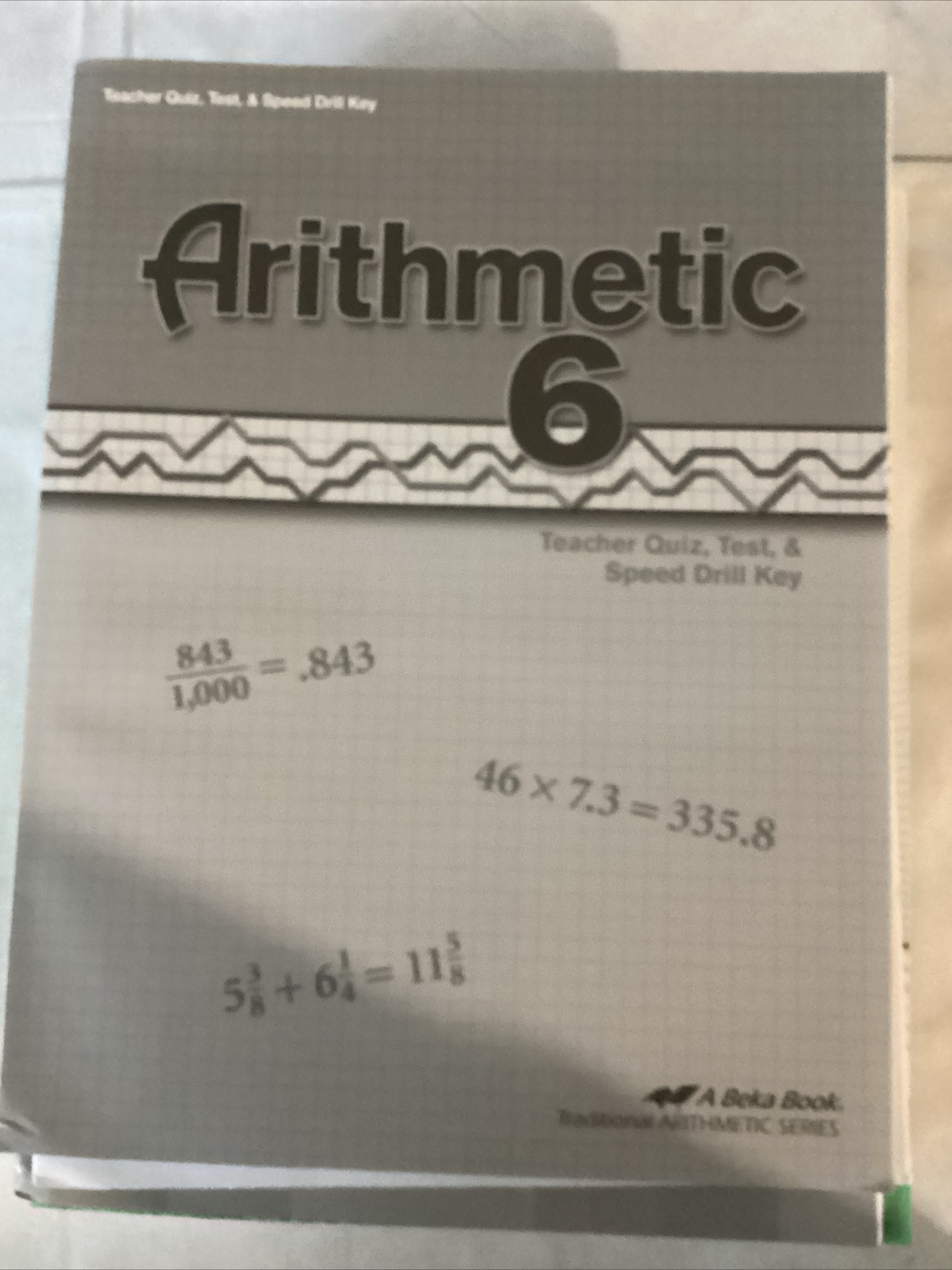 Grade 7 Video Independent Study Test Kit Abeka 27A