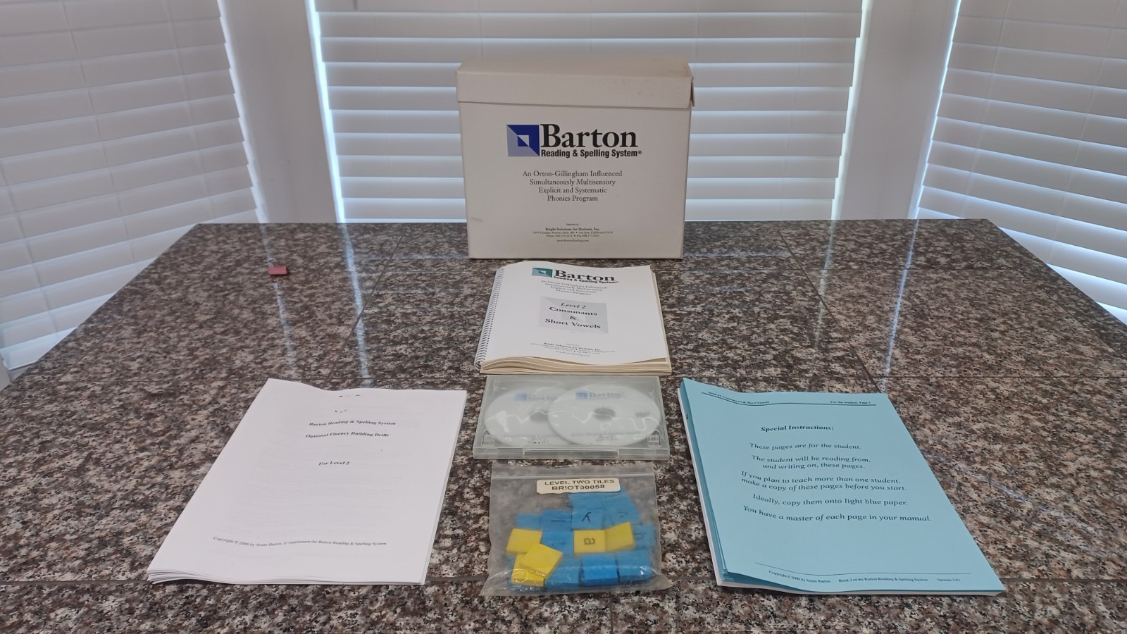 Barton Reading & Spelling System Level 2 Box Set by Susan Barton – Reading