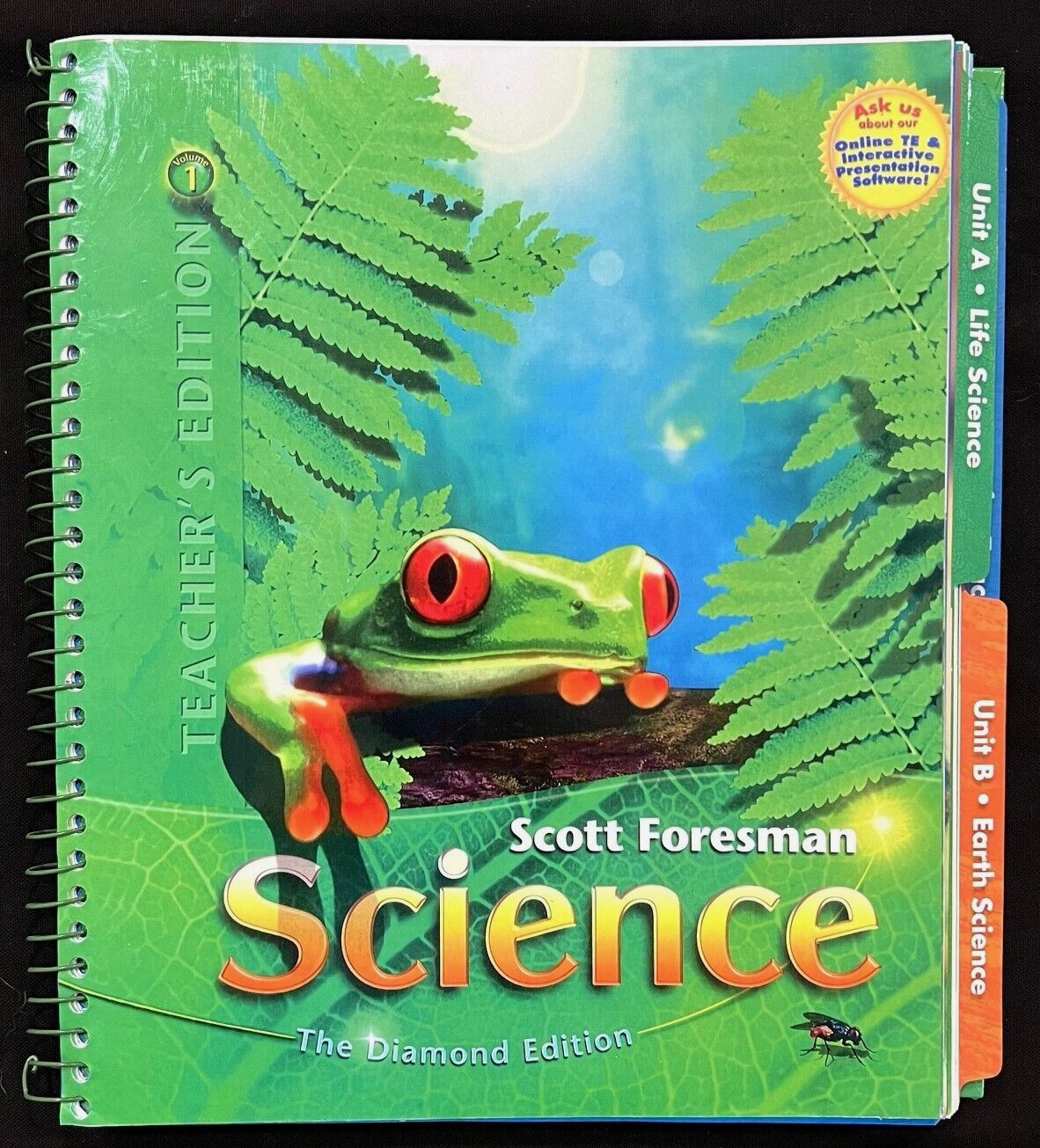 2nd Grade- SCIENCE TEACHER MANUAL (Vol 1) DIAMOND EDITION (2010, Scott Foresman)
