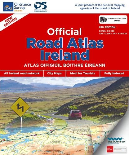 Official Road Atlas Ireland Book The Fast Free Shipping