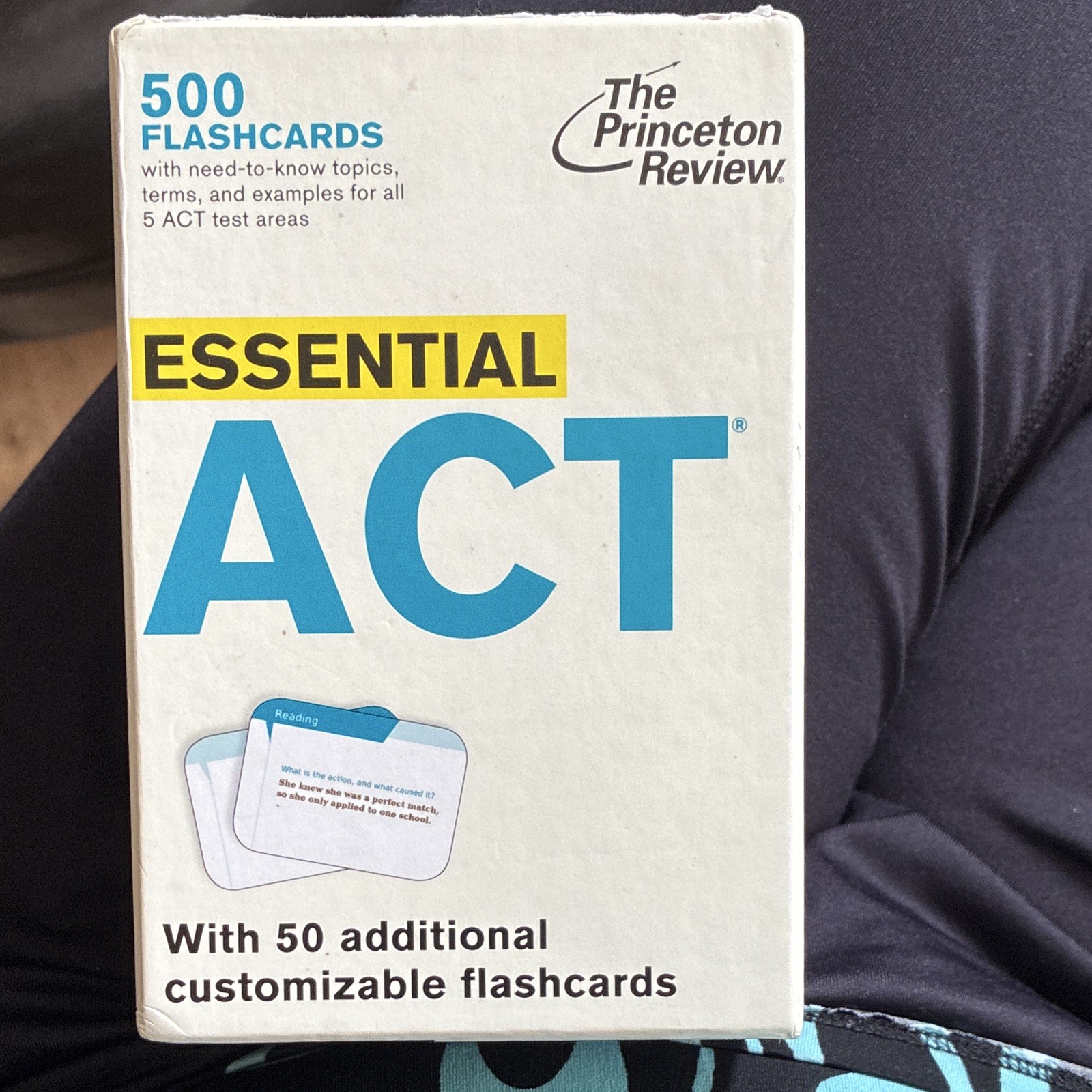 The Princeton Review Essential ACT 500 Flashcards, 50 Customizable, Box Set