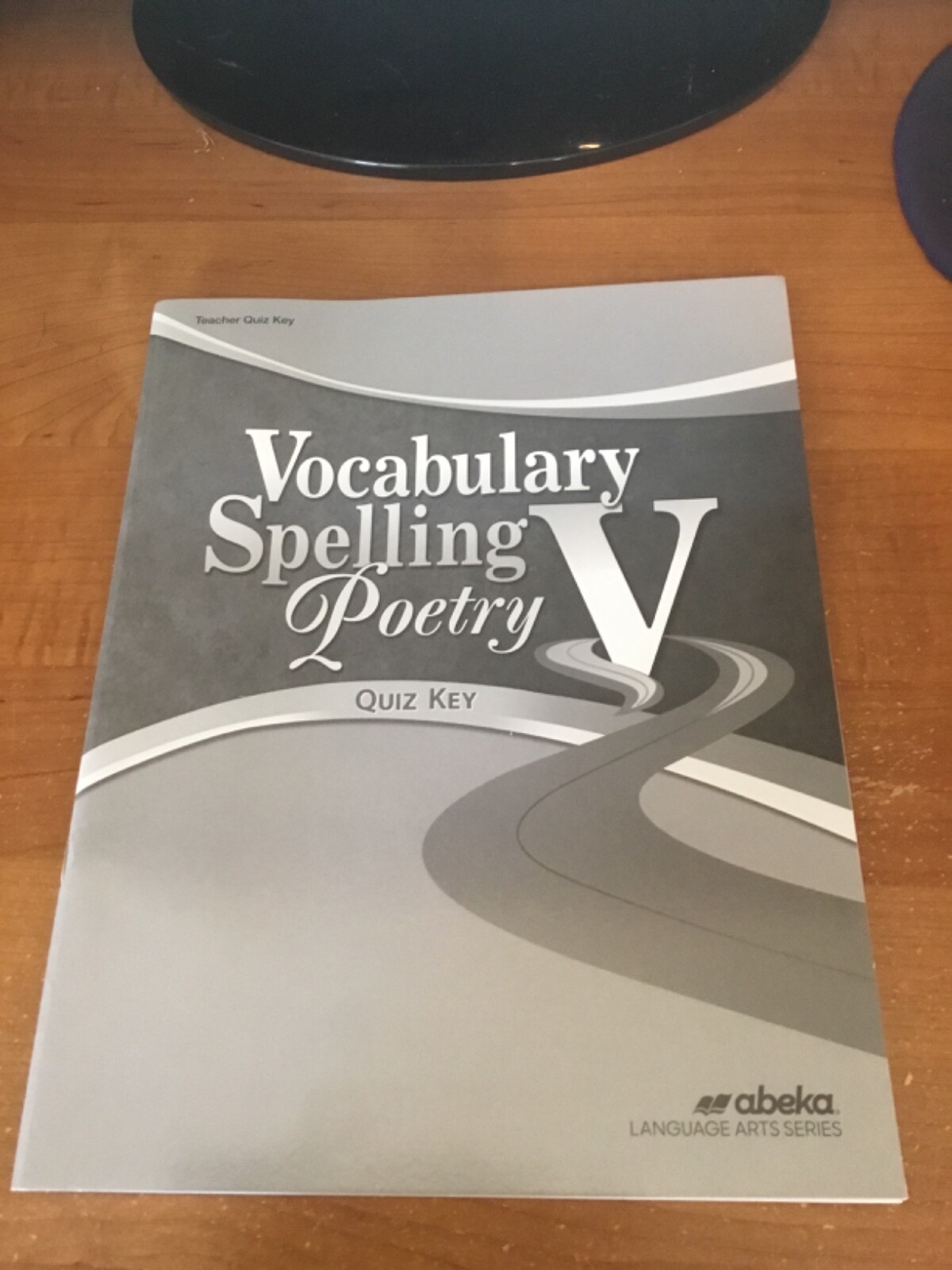 Vocabulary Spelling Poetry V Quiz Key, 5th ed., Brand New