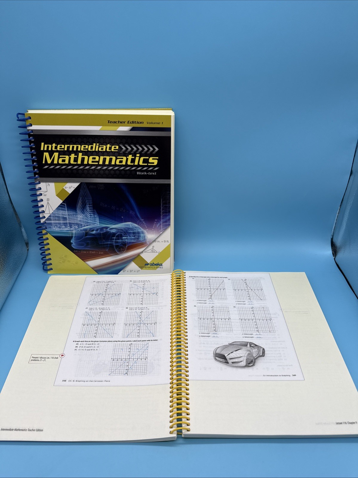 Abeka Intermediate Mathematics Teacher Edition Volume 1 & 2 – 7th Grade Math NEW