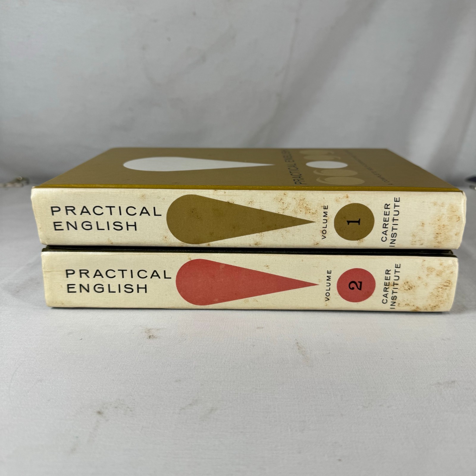 Practical English Program 2 Volume Set ~ English Grammar ~ Career Institute 1966