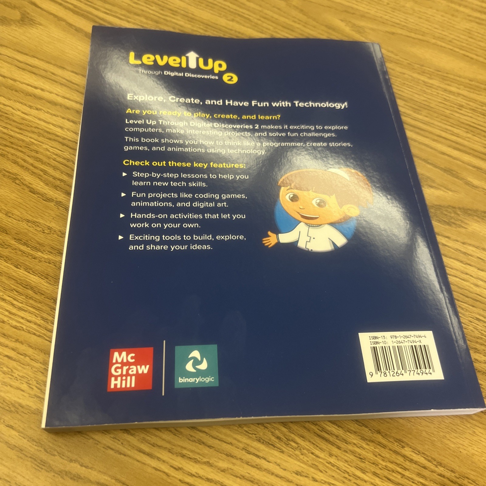 Level Up 2 McGraw Hill Through Digital Discoveries Student Workbook 2026 New