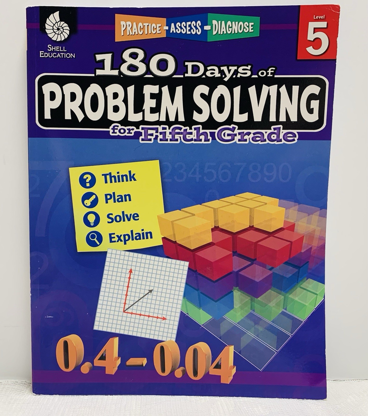 Math School Learning Workbooks Teaching Grades 4 & 5 Set of 7 books Evan-Moor,