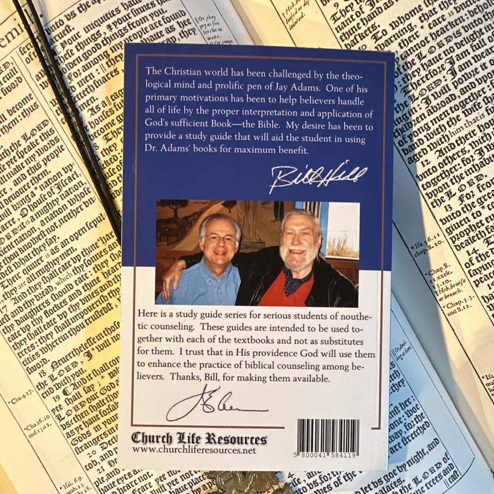 William M. Hill Theology of Christian Counseling Study Guide Student Ed 2010