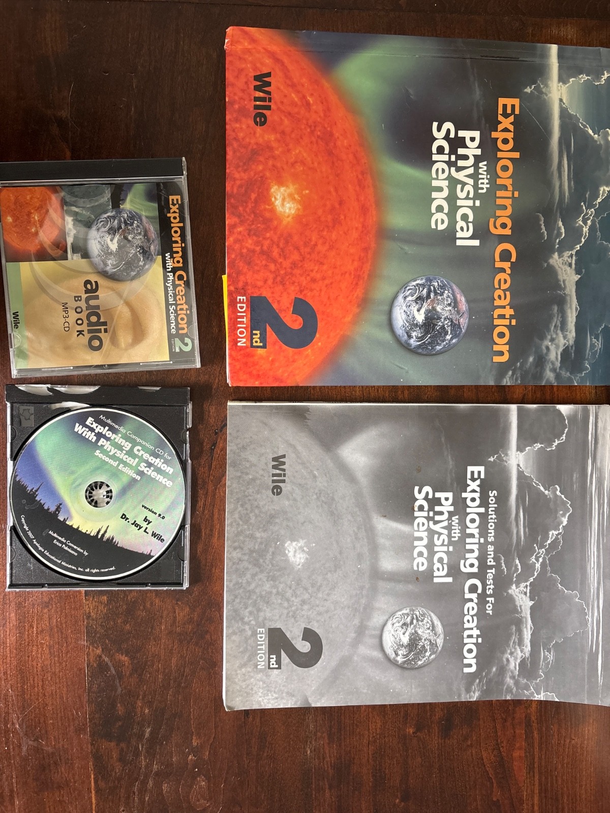 Apologia Exploring Creation Physical Science 2nd Ed Textbook + Solutions & Tests