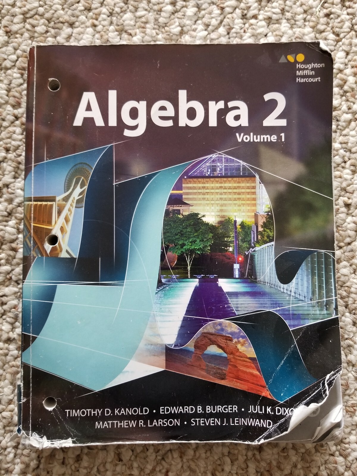 ALGEBRA 2 VOLUME 1 – Book Interactive Student Edition Houghton Mifflin Harcourt