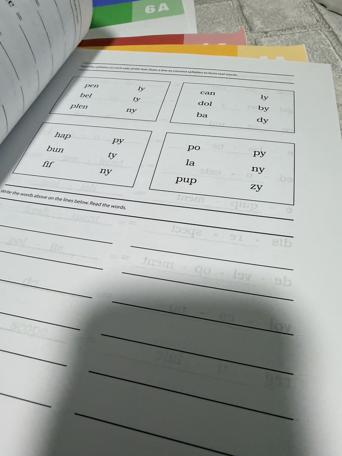 5 Wilson Reading System Student Workbooks Mixed Dyslexia Tutor Summer