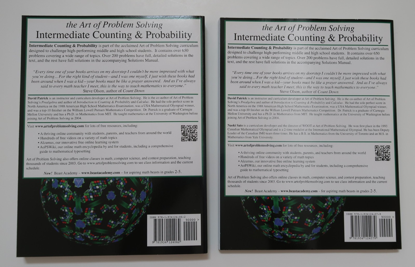 Art of Problem Solving Intermediate Counting & Probability: Text and Solutions