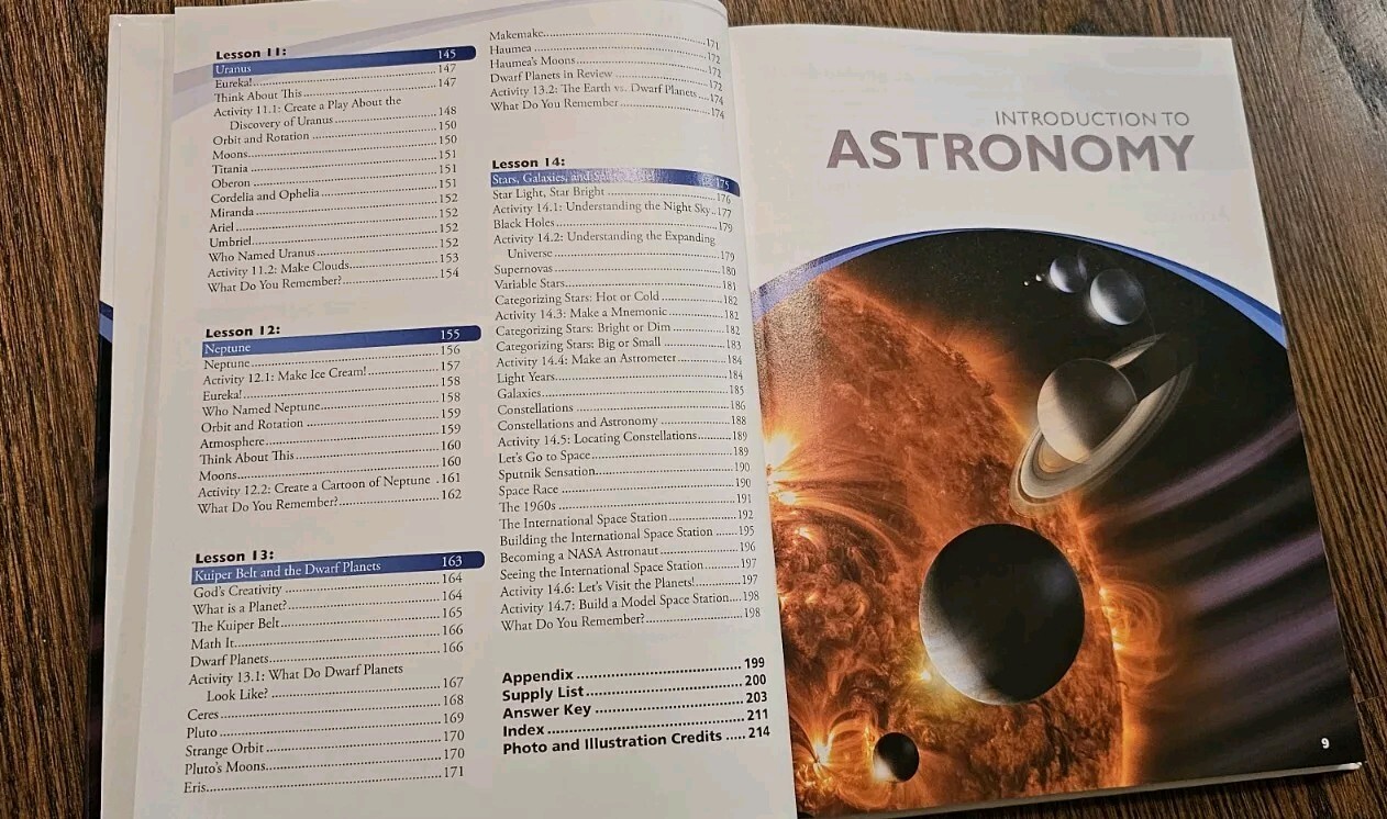 Exploring Creation with Astronomy Textbook 2nd Edition APOLOGIA SPACE FULBRIGHT