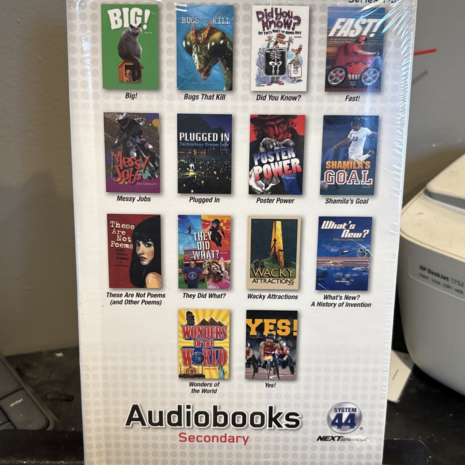 SYSTEM 44 NEXT GENERATION – 2014 Secondary Audiobook Pack #Series 1-25