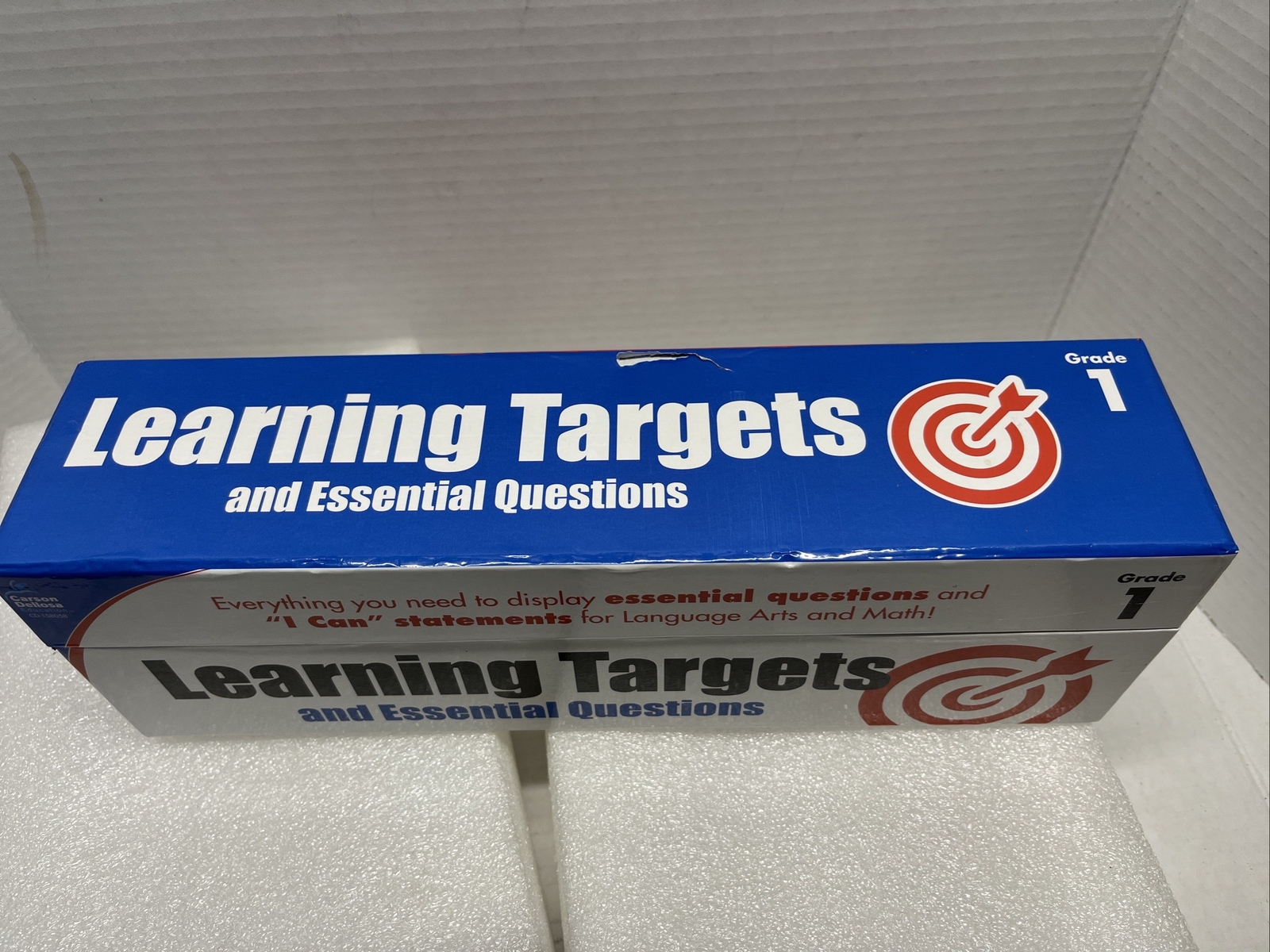 Learning Targets and Essential Questions, Grade 1 by Carson-Dellosa – Sell As Is