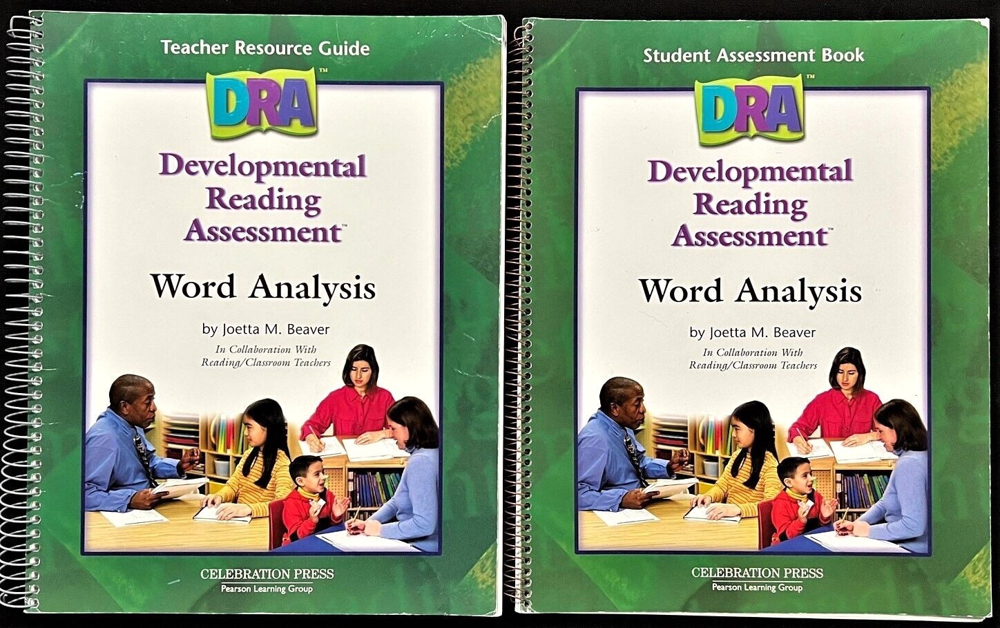 DRA – WORD ANALYSIS (Teacher Resource Guide & Student Assessment Book) (2005)