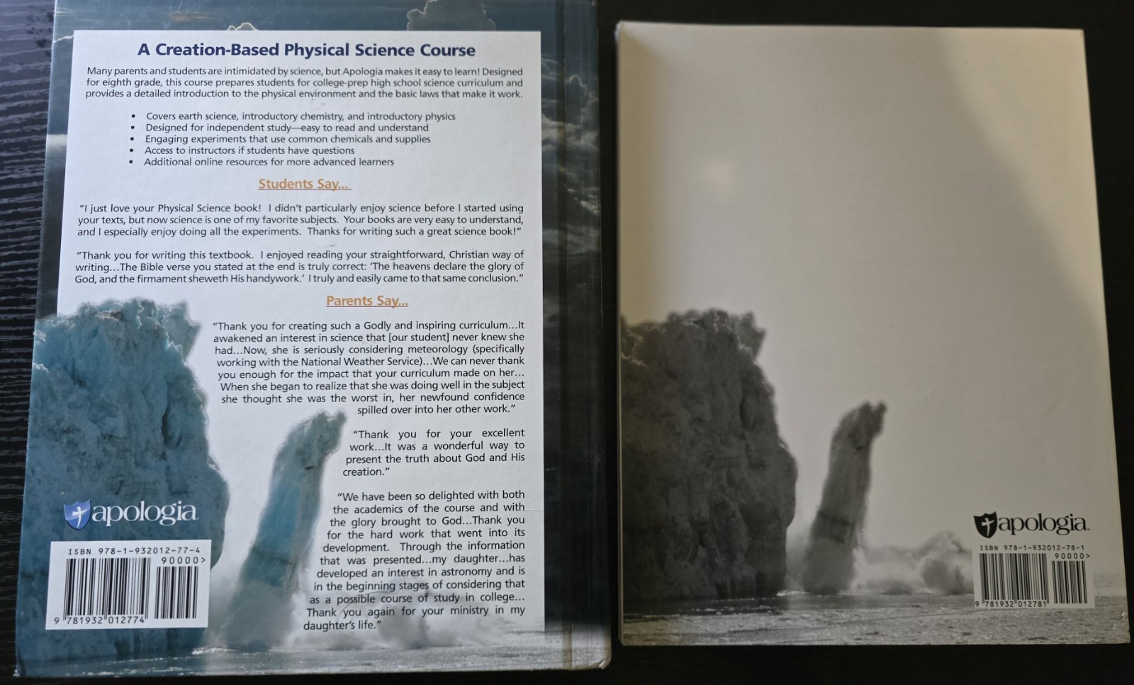 Exploring Creation with Physical Science : Student Text by Jay L. Wile…