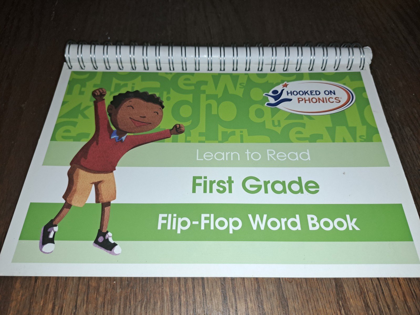 HOOKED ON PHONICS Learn to Read First Grade 1st Flip-Flop Word Book