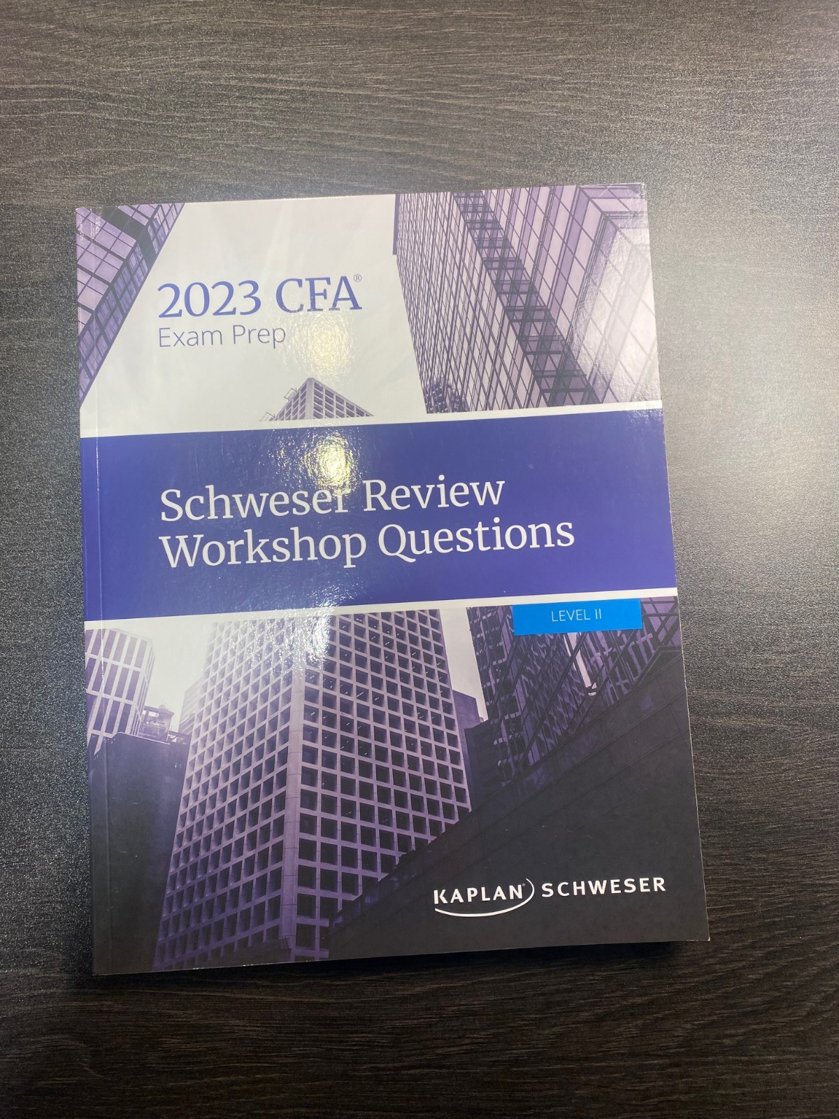 CFA Level II Kaplan Schweser 2023 Complete Set + 2022 Quicksheet