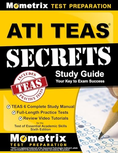 ATI TEAS Secrets Study Guide: TE… by TEAS Exam Secrets Te Paperback / softback