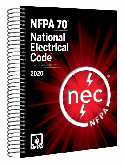 NFPA 70 National Electrical Code (NEC) Spiralbound Ugly’s Package 2020 Editions