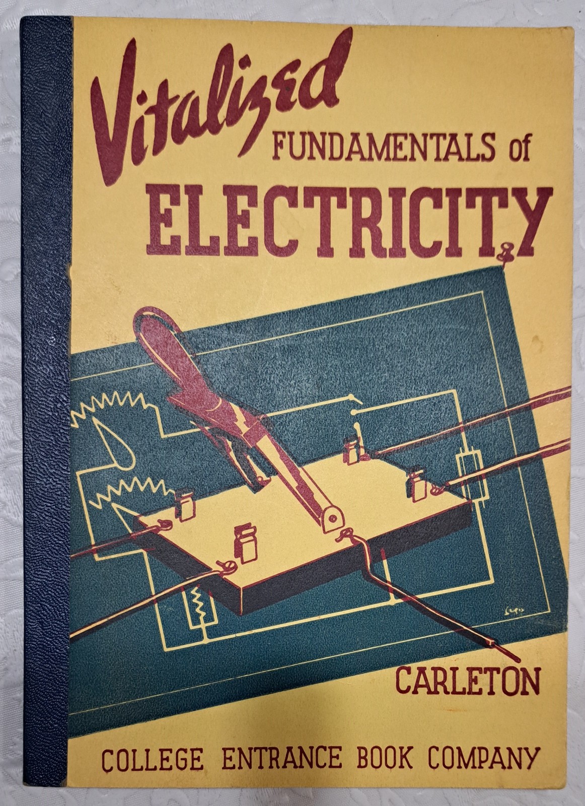 Vitalized Fundamentals Of Electricity Robert Carleton 1944 Paperback Book Good
