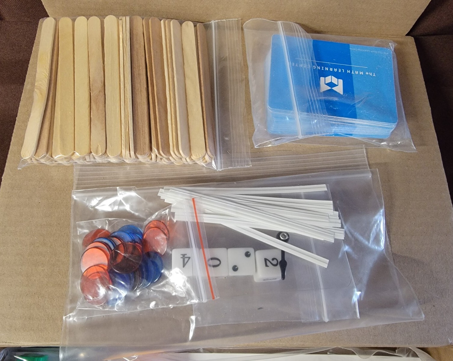 Bridges In Mathematics K, 1st Grade Student Learning Kits Math Manipulatives