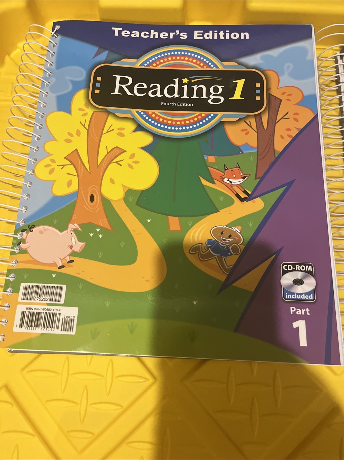 BJU Press Reading 1 Teachers Edition With CD 4th Edition