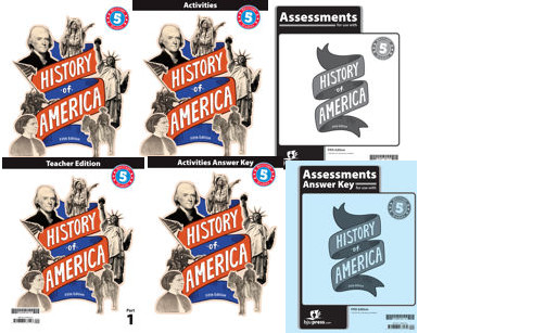 BJU Press- Heritage Studies 5 Subject Kit – Grade 5 – 5th edition 564088