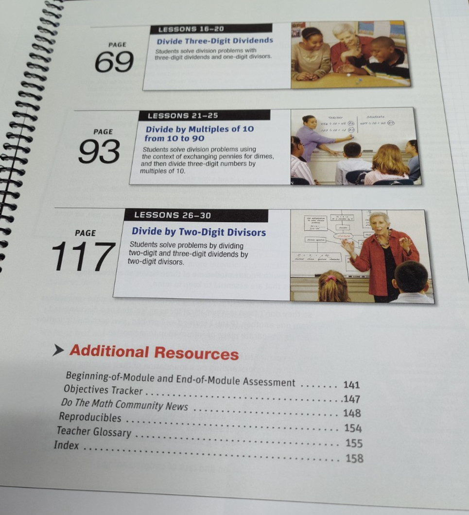 Scholastic Do the Math: Division C, Teacher Guide, Marilyn Burn